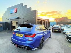 Blue Used 2022 BMW 330e M Sport Estate | £23,991 (Good price)