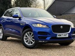 Blue Used 2017 Jaguar F-Pace Prestige SUV | £12,490 (Fair price)