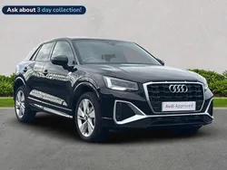 Black Used 2025 Audi Q2 S-Line SUV | £25,561 (A bit pricey)