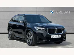 Black sapphire metallic paint Used 2025 BMW X1 Comfort Edition SUV | £45,595