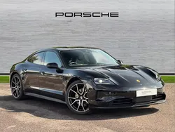 Black New 2025 Porsche Taycan Sedan | £82,900