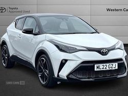 White Used 2022 Toyota C-HR Sport SUV | £19,440 (A bit pricey)
