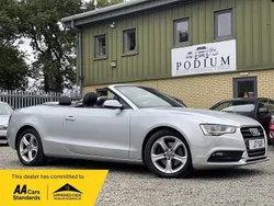 Silver Used 2012 Audi A5 Cabriolet Performance Cabriolet | £6,990 (A bit pricey)