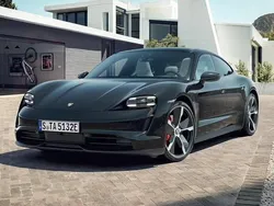 Black Used 2022 Porsche Taycan Performance Package Sedan | £54,900 (Fair price)