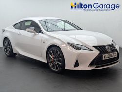 White Used 2020 Lexus RC300h Sport Line Coupe | £24,650 (Fair price)