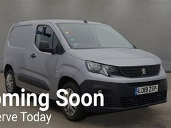 Grey Used 2019 Peugeot Partner S MPV | £8,399
