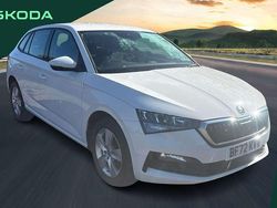 White Used 2022 Skoda Scala SE Hatchback | £11,799 (Fair price)