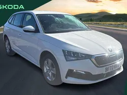 White Used 2022 Skoda Scala SE Hatchback | £12,299 (Fair price)