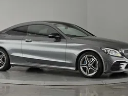 Grey Used 2019 Mercedes C300 AMG Line Premium Coupe | £19,450 (Good price)