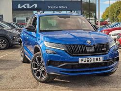 Blue Used 2019 Skoda Kodiaq vRS SUV | £28,900 (Fair price)