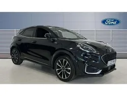 Black Used 2022 Ford Puma ST-Line SUV | £20,305 (Fair price)