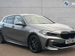 Skyscraper grey metallic Used 2023 BMW 118 M Sport Hatchback | £25,277 (Fair price)