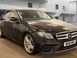 Black Used 2016 Mercedes E220 AMG line Sedan | £9,495 (Expensive)