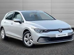 Silver Used 2021 VW Golf VIII Life Hatchback | £17,991 (Fair price)