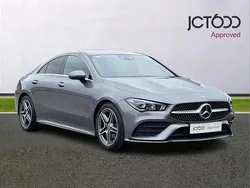 Grey Used 2021 Mercedes CLA180 AMG Line Premium Sedan | £22,765 (Fair price)