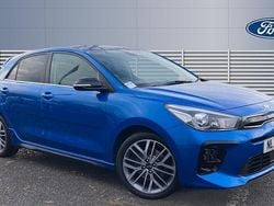 Blue Used 2021 Kia Rio 4 Hatchback | £12,900 (Fair price)