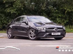 Black Used 2021 Mercedes CLA200 AMG line Coupe | £18,599 (Fair price)