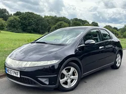 Black Used 2007 Honda Civic SE Hatchback | £2,595 (Good price)