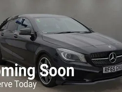 Black Used 2015 Mercedes CLA220 AMG Sedan | £11,250 (Fair price)