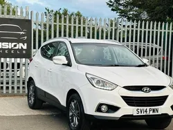 White Used 2014 Hyundai ix35 SE SUV | £4,495 (Fair price)