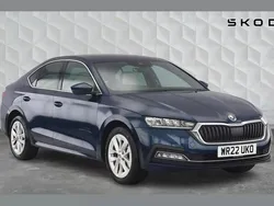 Petrol blue metallic Used 2022 Skoda Octavia SE L Hatchback | £18,448 (A bit pricey)