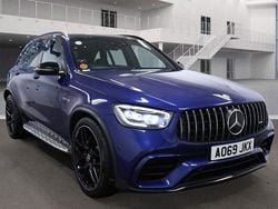 Blue Used 2019 Mercedes GLC63 AMG Premium Plus Estate | £42,495 (A bit pricey)