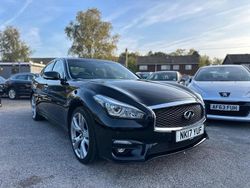Black Used 2017 Infiniti Q70 Sport Tech Sedan | £8,995