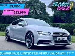Silver Used 2016 Audi A7 Performance Hatchback | £24,000 (Good price)