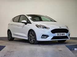 White Used 2021 Ford Fiesta ST-Line Hatchback | £12,698 (Good price)