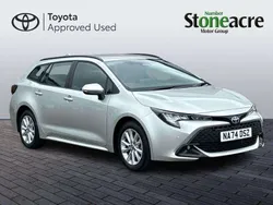 Silver Used 2024 Toyota Corolla Sport Estate | £23,500 (Fair price)