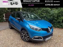 Blue Used 2015 Renault Captur Dynamique SUV | £5,989 (Fair price)