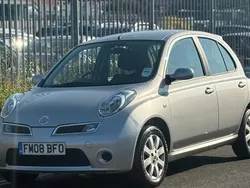 Silver Used 2008 Nissan Micra Acenta+ Hatchback | £1,695 (Super price)