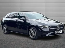 Cosmos black Used 2024 Mercedes CLA250e Executive Sedan | £29,295 (Fair price)