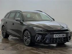 Midnight black Used 2025 Cupra Leon VZ2 Estate | £34,890