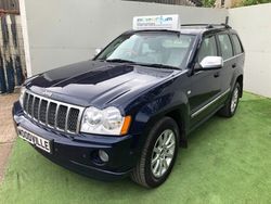 Blue Used 2006 Jeep Grand Cherokee Overland SUV | £3,995