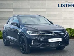 Deep black Used 2025 VW T-Roc Black Edition SUV | £33,490