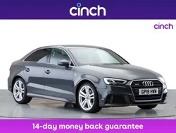 Grey Used 2018 Audi A3 S-Line Sedan | £17,099 (Fair price)