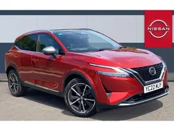 Red Used 2022 Nissan Qashqai Tekna SUV | £20,223 (Fair price)
