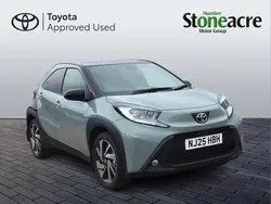 Green New 2025 Toyota Aygo Hatchback | £17,000 (Fair price)