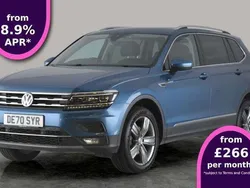 Blue Used 2020 VW Tiguan Allspace SEL SUV | £18,484 (Fair price)