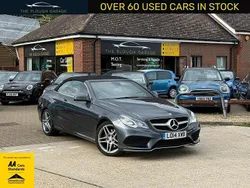 Grey Used 2014 Mercedes E250 AMG Cabriolet | £11,995 (Fair price)