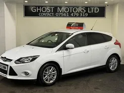 White Used 2013 Ford Focus Titanium Hatchback | £3,750 (Good price)
