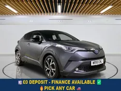 Grey Used 2018 Toyota C-HR SUV | £13,599 (Fair price)