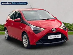 Red Used 2021 Toyota Aygo X-play Hatchback | £10,019 (Fair price)