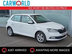 White Used 2020 Skoda Fabia SE Hatchback | £9,700 (Good price)