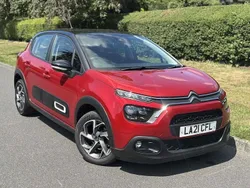 Red Used 2021 Citroën C3 PureTech Hatchback | £8,490 (Fair price)