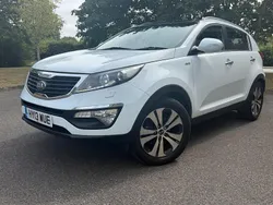 White Used 2013 Kia Sportage 3 SUV | £7,395 (Fair price)
