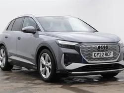 Grey Used 2022 Audi Q4 e-tron S-Line SUV | £25,192 (Fair price)