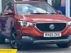 Orange Used 2018 MG ZS Exclusive Sedan | £11,000 (Fair price)