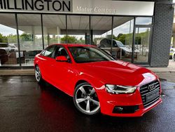 Red Used 2013 Audi A4 Black Edition Sedan | £6,795 (Fair price)